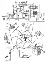 ELECTRIQUE 2 pour Yamaha YZF750SP de 1993