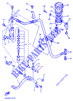 MAITRE CYLINDRE DE FREIN ARRIERE pour Yamaha YZF750SP de 1995