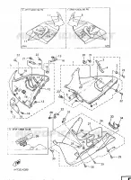 CARENAGES 2 pour Yamaha YZF750SP de 1996