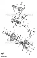POMPE A EAU pour Yamaha YZF750SP de 1996