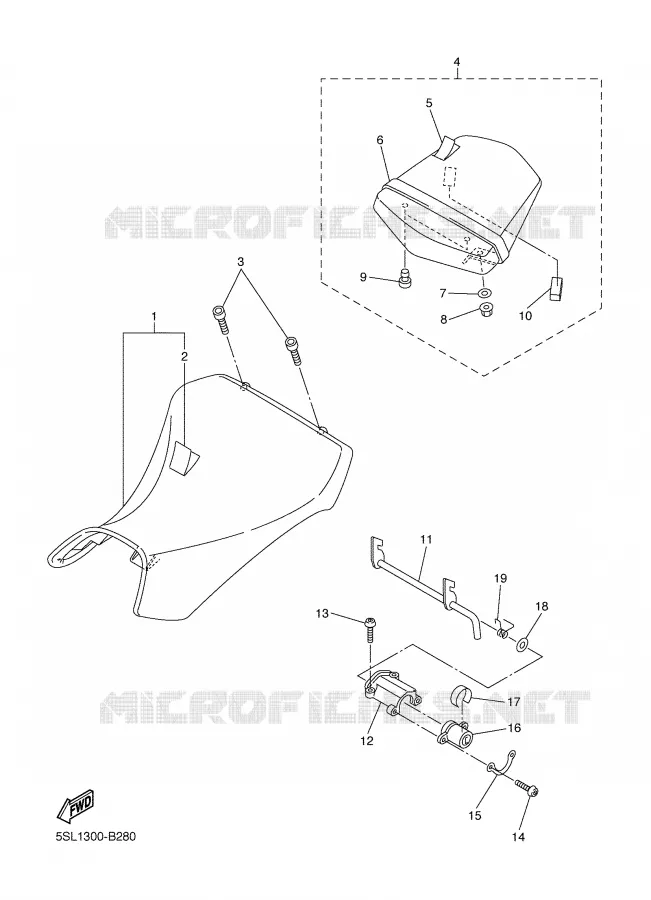 SELLE Yamaha MOTO 600 2005 R6  YZF-R6