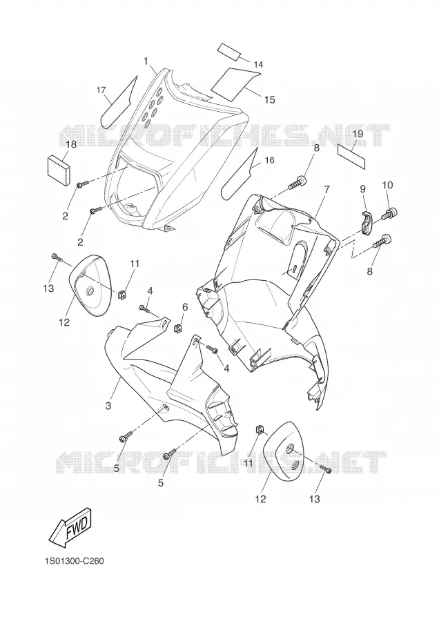 PROTEGE JAMBES Yamaha SCOOTER 50 2004 SLIDER  EW50N