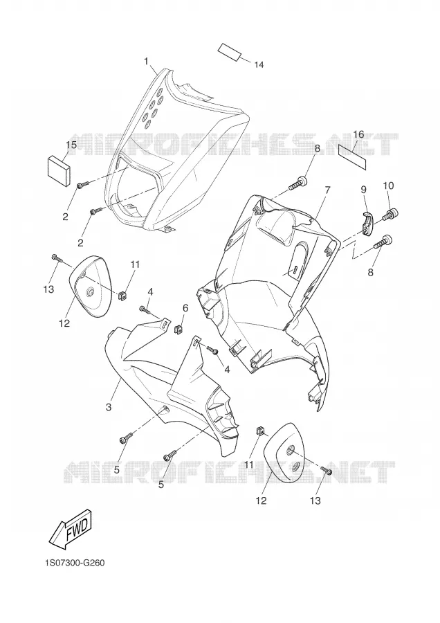 PROTEGE JAMBES Yamaha SCOOTER 50 2008 SLIDER  EW50N
