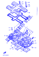 CULASSE pour Yamaha FZ600 de 1988