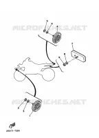 ELECTRIQUE 2 pour Yamaha YFZ350 de 1998