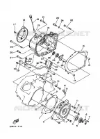 CARTER   MOTEUR 1 pour Yamaha YFM350U de 1998