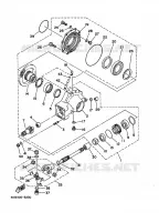 CARDAN / COUPLE CONIQUE pour Yamaha YFM350FW-X de 1997