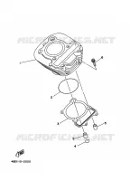 CYLINDRE pour Yamaha YFB250 de 1996