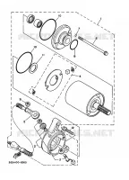 DEMARREUR pour Yamaha YFM350X de 1996