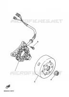 ALLUMAGE pour Yamaha YFZ350 de 1996