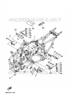 CADRE pour Yamaha YFZ350 de 1996