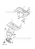 PARE CHOCS pour Yamaha YFB250FW de 1996