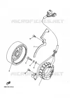 ALLUMAGE pour Yamaha YFM350FW-X de 1996