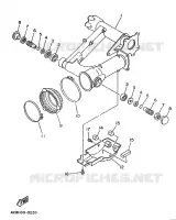 BRAS ARRIERE pour Yamaha YFM350FW-X de 1996