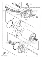 DEMARREUR pour Yamaha YFM350FW-X de 1996
