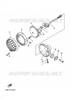 PHARE  pour Yamaha YFM350FW-X de 1996