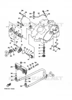 POMPE A HUILE pour Yamaha YFM350FW-X de 1996