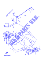 SUPPORT / REPOSE PIEDS pour Yamaha KODIAK 400 4WD de 1996