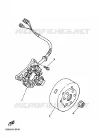 ALLUMAGE pour Yamaha YFZ 350 BANSHEE de 1995