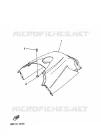 COUVERCLE LATERAL pour Yamaha YFB250 de 1995