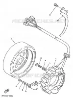 ALLUMAGE pour Yamaha YFM350FW de 1995