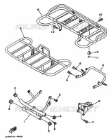 PARE CHOCS pour Yamaha YFM350FW de 1995