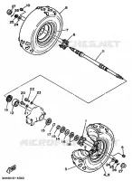 ROUE ARRIERE pour Yamaha YFM350FW de 1995
