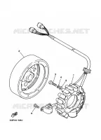 ALLUMAGE pour Yamaha YFM350X de 1995