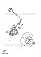 ALLUMAGE pour Yamaha YFZ350 de 1995