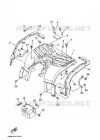 BRAS ARRIERE pour Yamaha YFB250FW de 1995