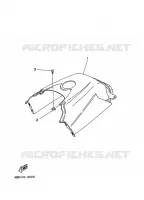 COUVERCLE LATERAL pour Yamaha YFB250FW de 1995