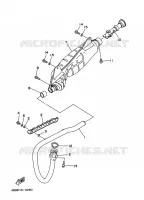 ECHAPPEMENT pour Yamaha YFB250FW de 1995