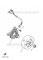 ALLUMAGE pour Yamaha YFZ 350 BANSHEE de 1994