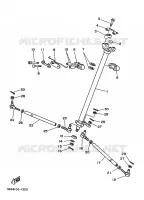 DIRECTION pour Yamaha YFZ 350 BANSHEE de 1994