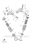 SOUPAPE pour Yamaha YFM350ER de 1993