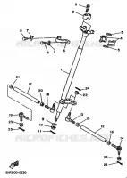 DIRECTION pour Yamaha YFM350ER de 1993