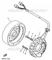 ALLUMAGE pour Yamaha YFM350X de 1991