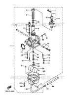 CARBURATEUR pour Yamaha YFM250 de 1990