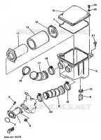 ADMISSION pour Yamaha YFM250 de 1990