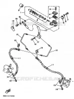MAITRE CYLINDRE DE FREIN AVANT pour Yamaha YFM350X de 1990
