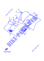 EMBLEME / ETIQUETTE 1 pour Yamaha YFA1 de 1989