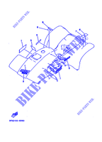 EMBLEME / ETIQUETTE 1 pour Yamaha YFA1 de 1989