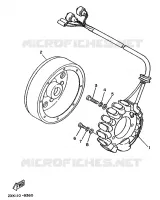 ALLUMAGE pour Yamaha YFM350X de 1989