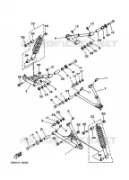 SUSPENSION / ROUE AVANT pour Yamaha YFM350X de 1989