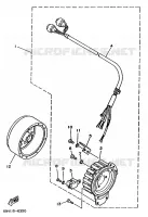 ALLUMAGE pour Yamaha YFU1 de 1989