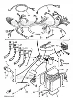 ELECTRIQUE 2 pour Yamaha YFU1 de 1989