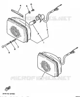 PHARE  pour Yamaha YFU1 de 1989