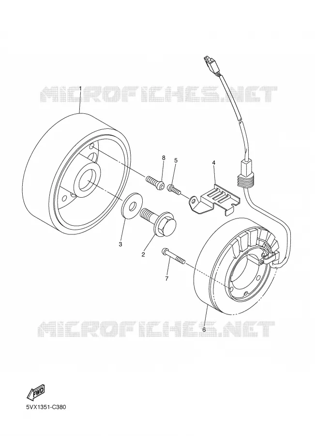 ALLUMAGE Yamaha MOTO 600 2007 FZ6 S2  FZ6-NHGW