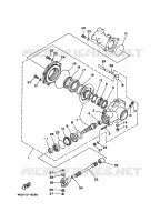 CARDAN / COUPLE CONIQUE pour Yamaha YFB250FW de 2000