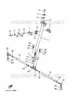 DIRECTION pour Yamaha YFB250FW de 2000